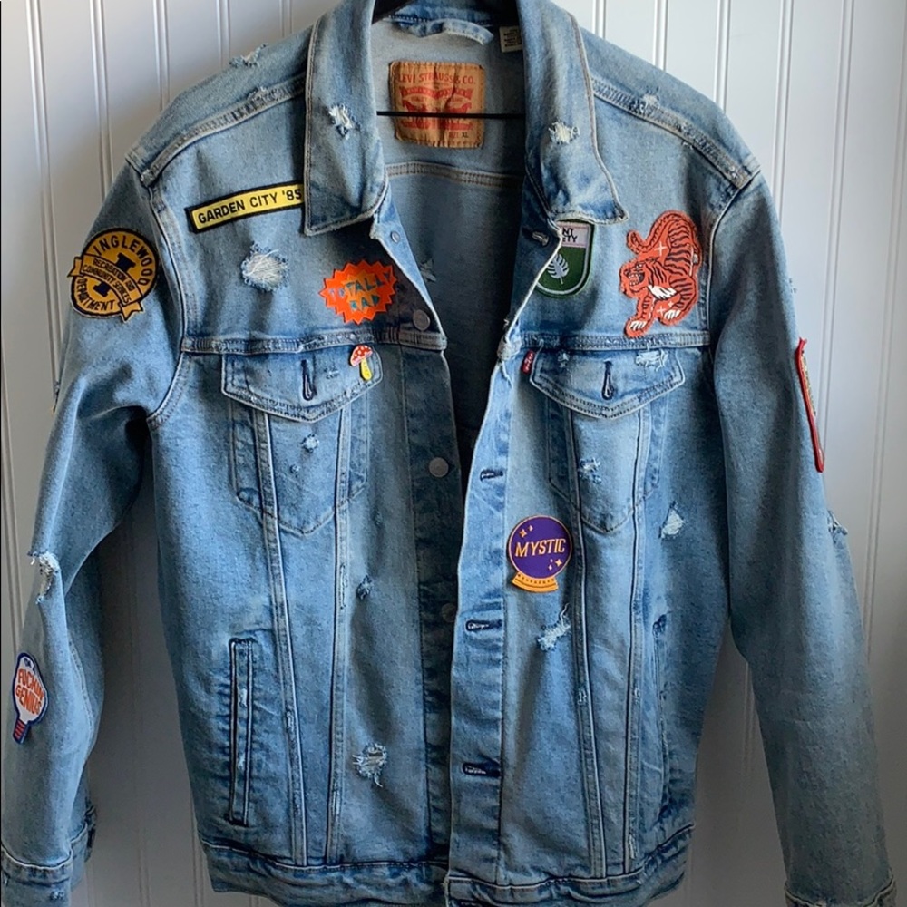 Custom Levi’s denim jacket